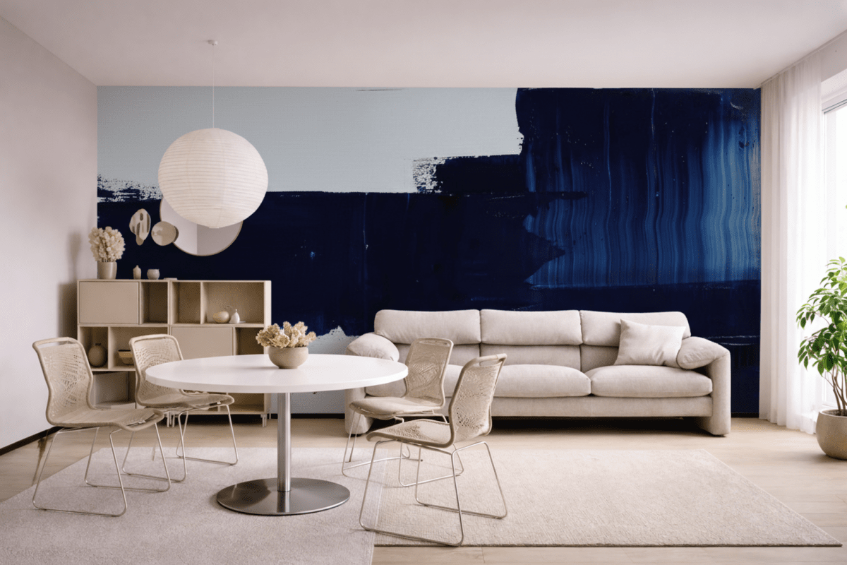 Dusky Watercolor Stroke