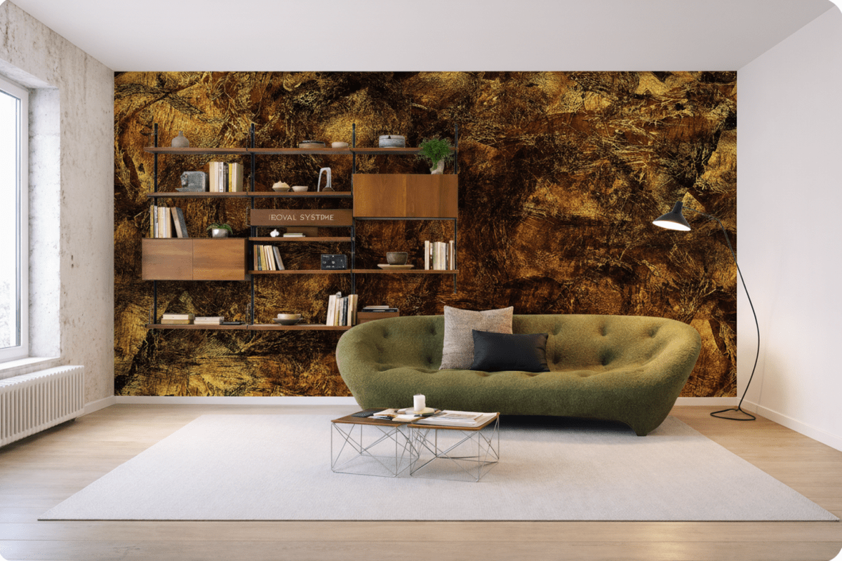 Rustic Gold Veins