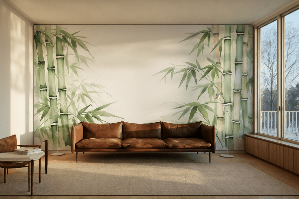 Serene Bamboo Grove