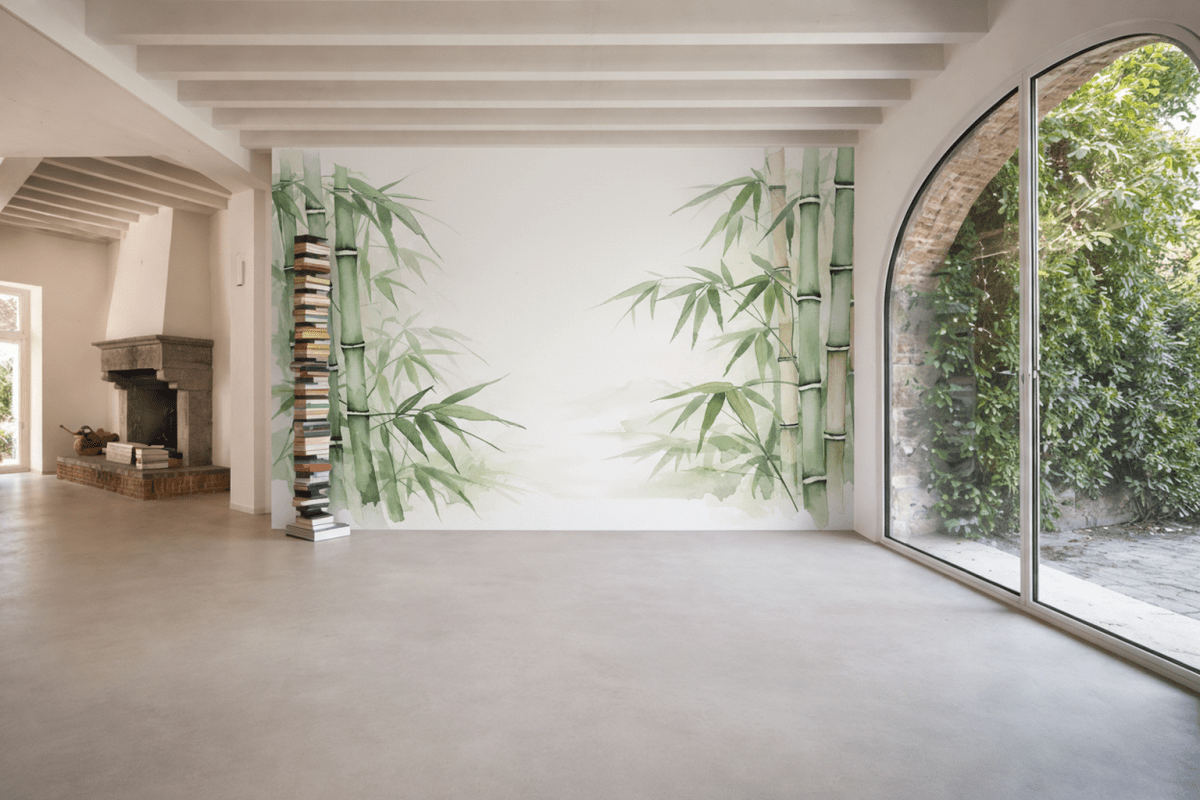 Serene Bamboo Grove