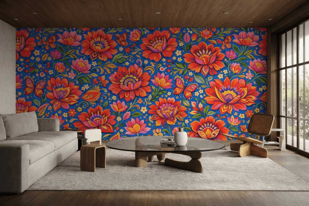 Vibrant Flora Canvas