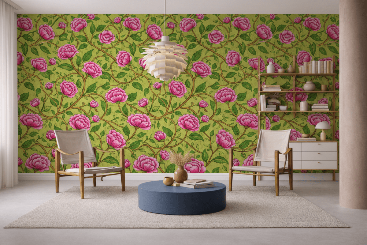 Rosy Lattice Garden