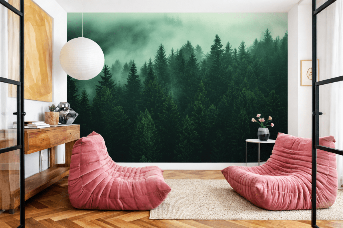 Misty Timberscape