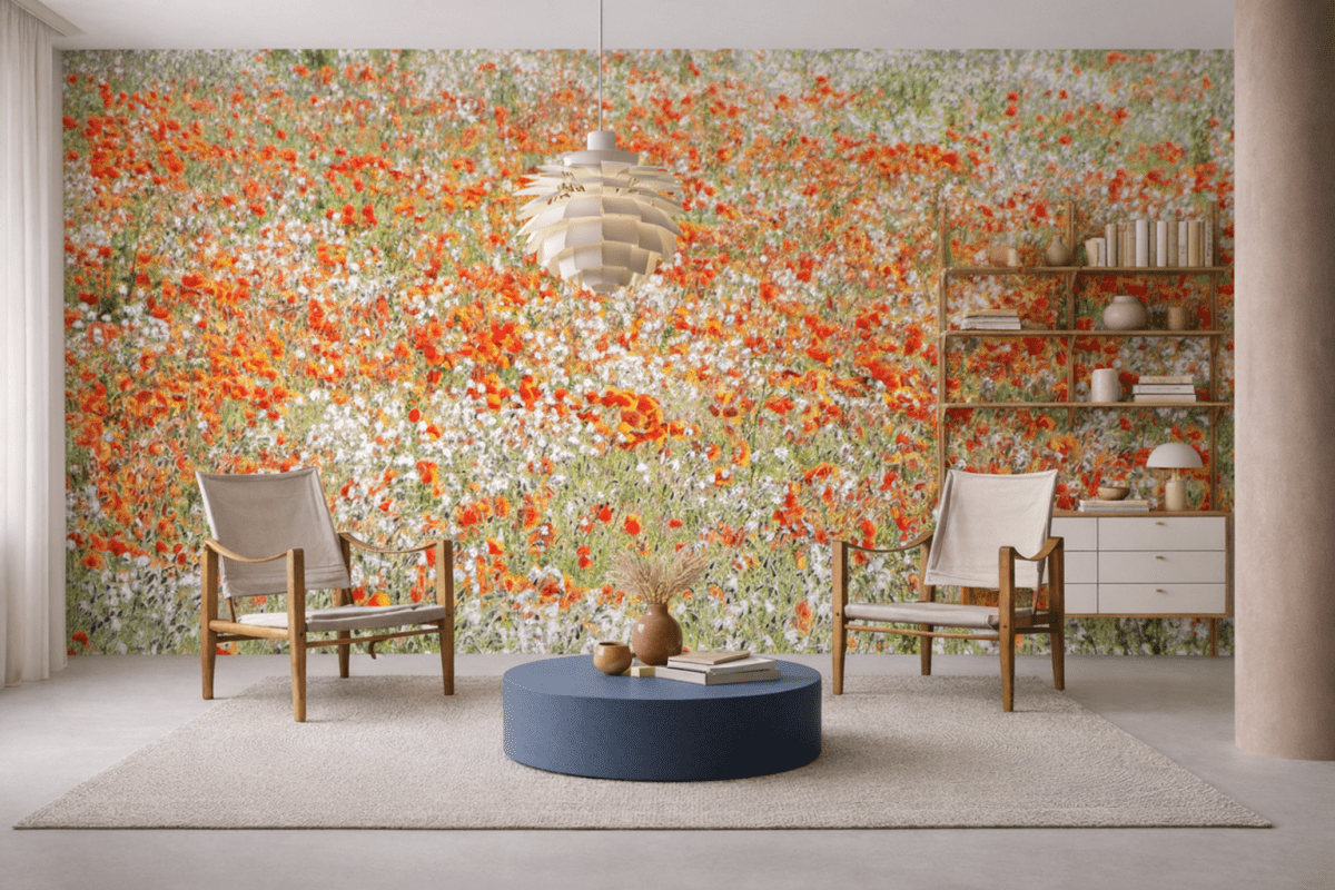 Poppy Meadow Flourish