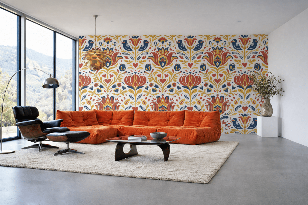 Whimsical Aviary Tapestry