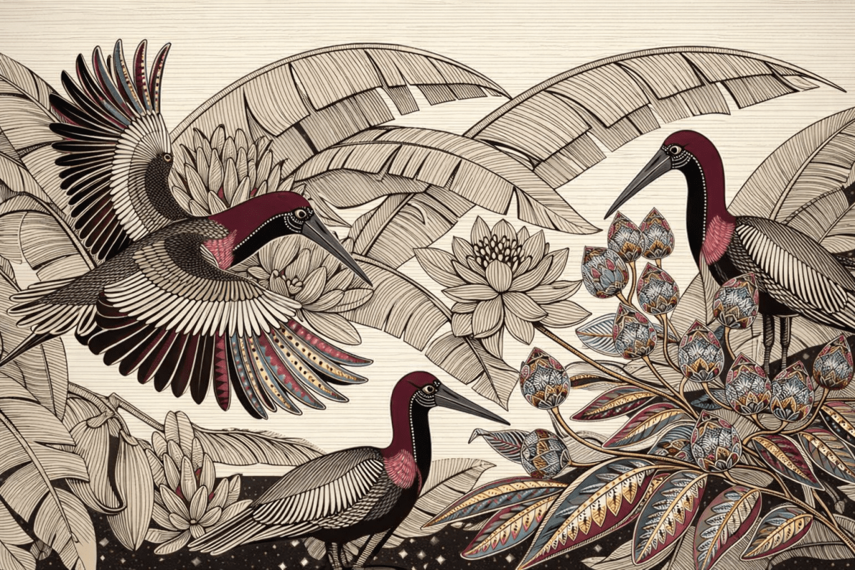 Lush Avian Harmony