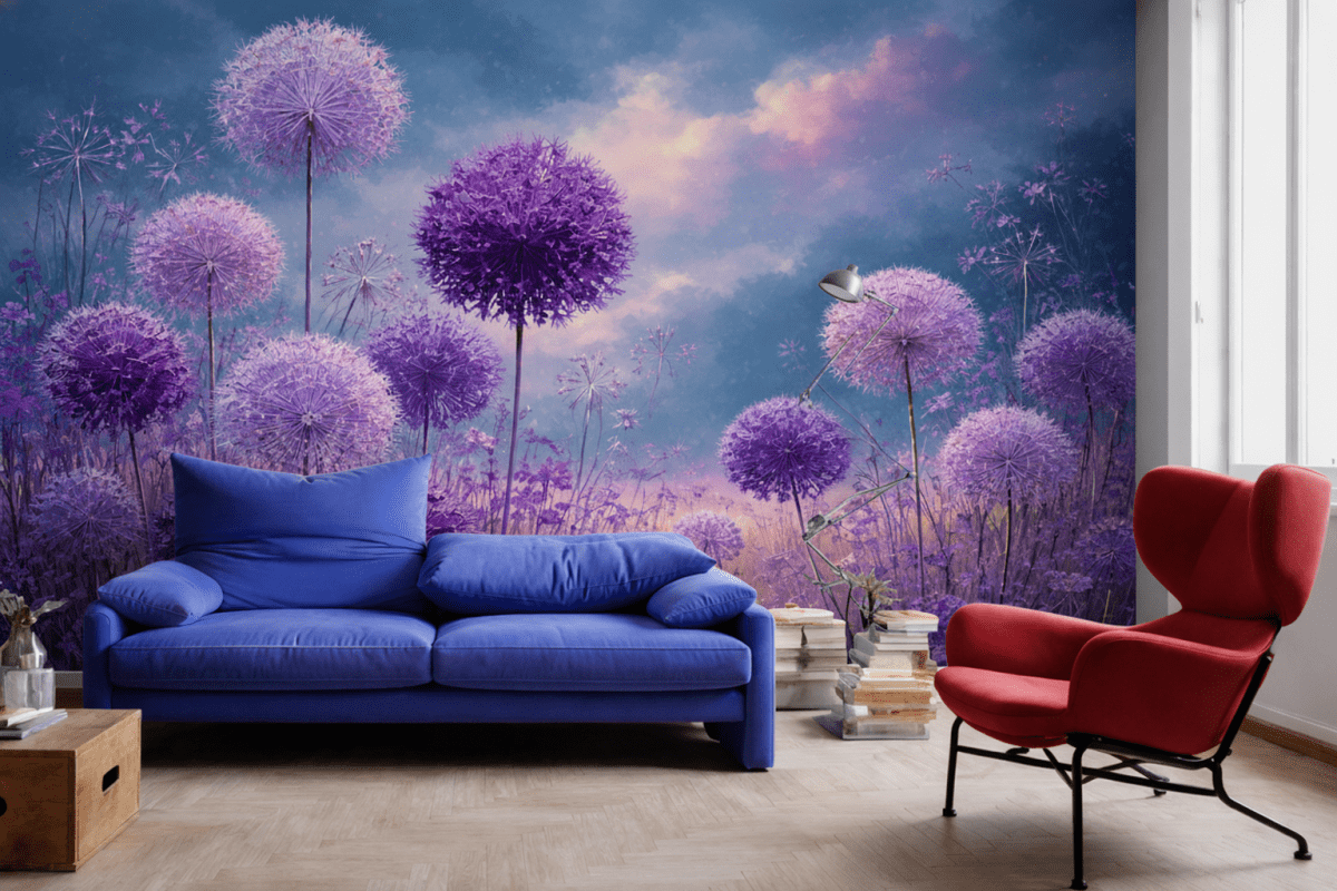 Violet Sphere Garden