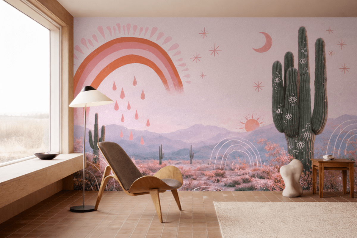 Arid Rainbow Dreamscape