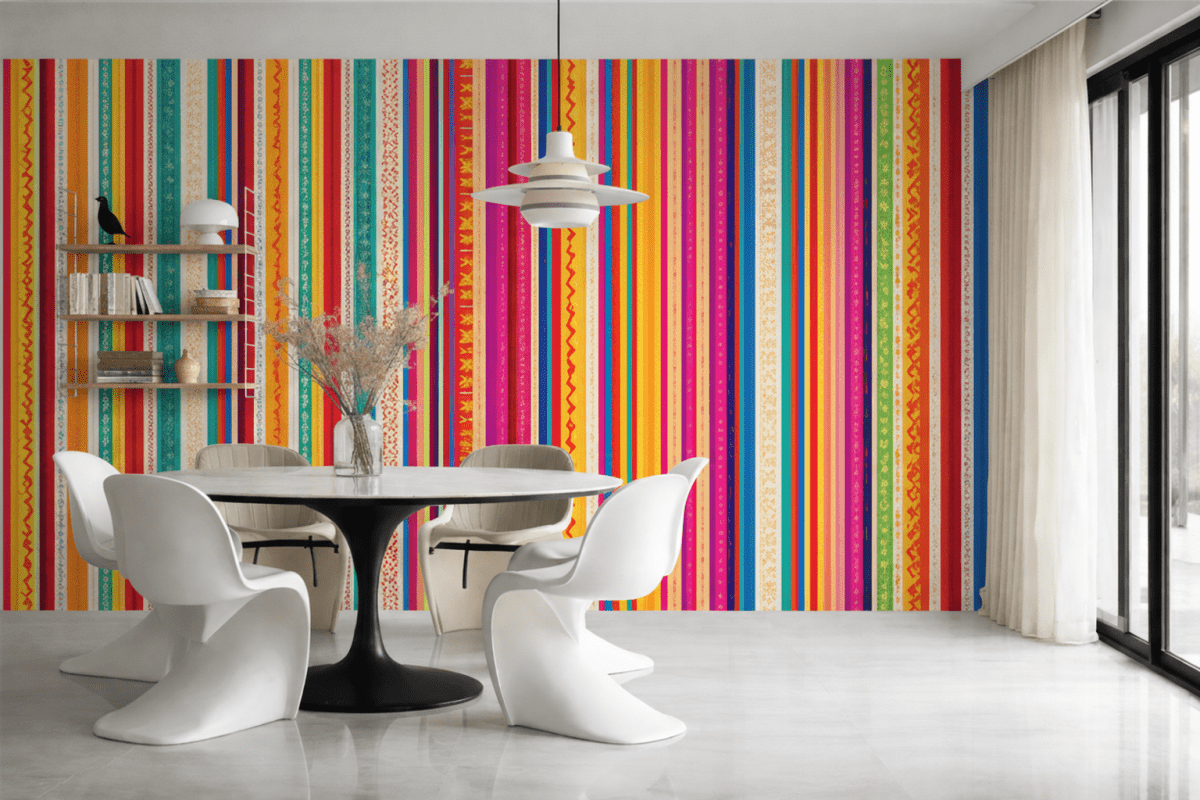 Colorful Spire Patterns