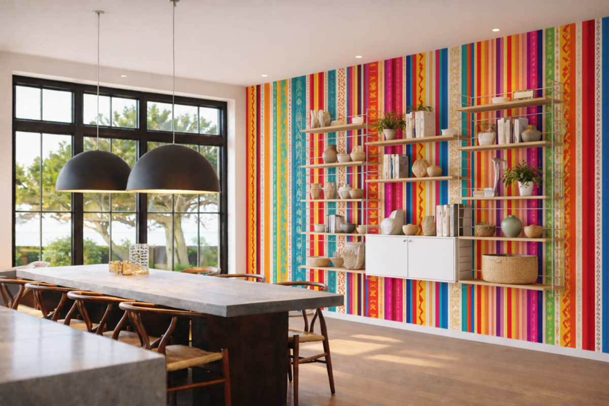 Colorful Spire Patterns