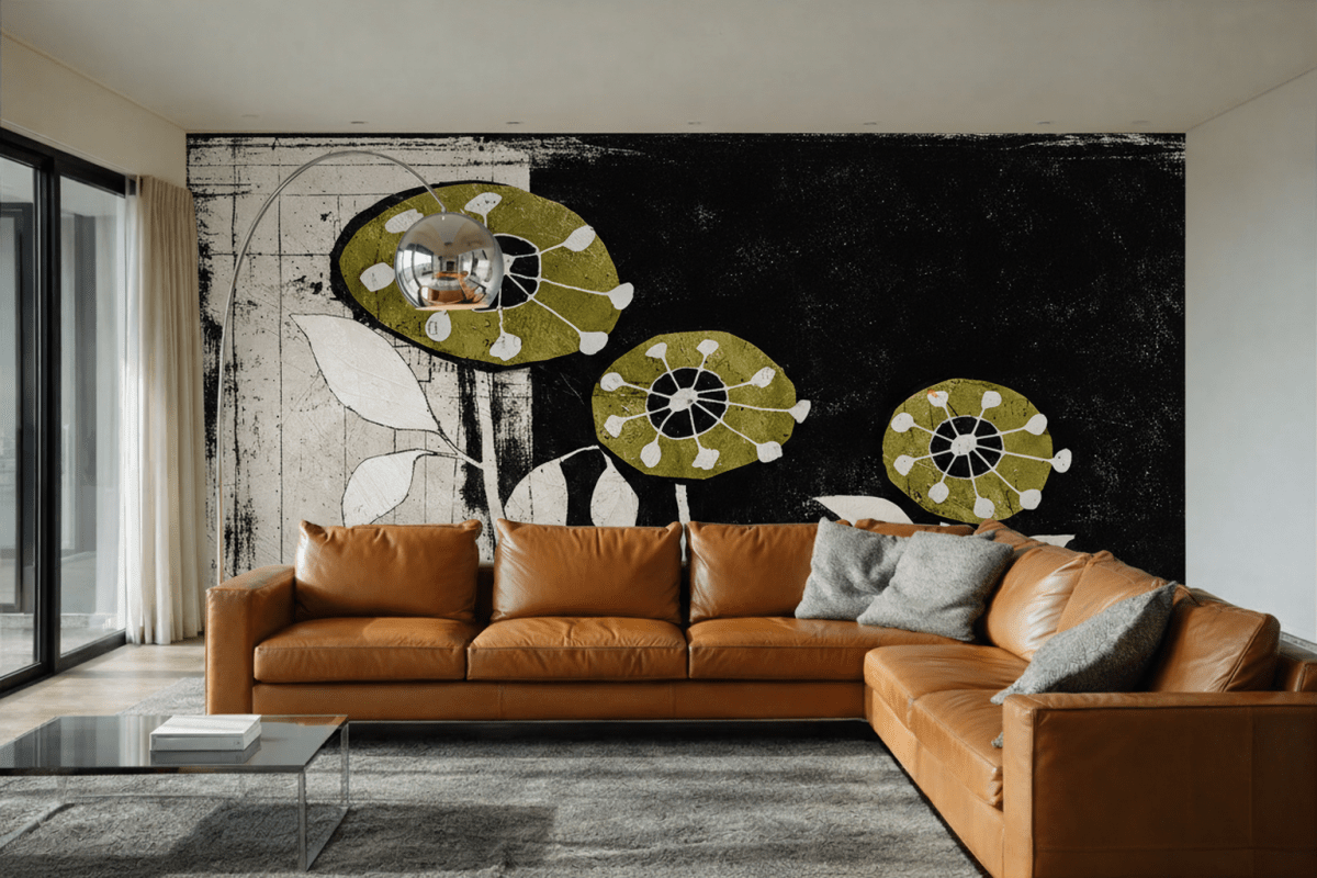 Charming Flora Silhouette