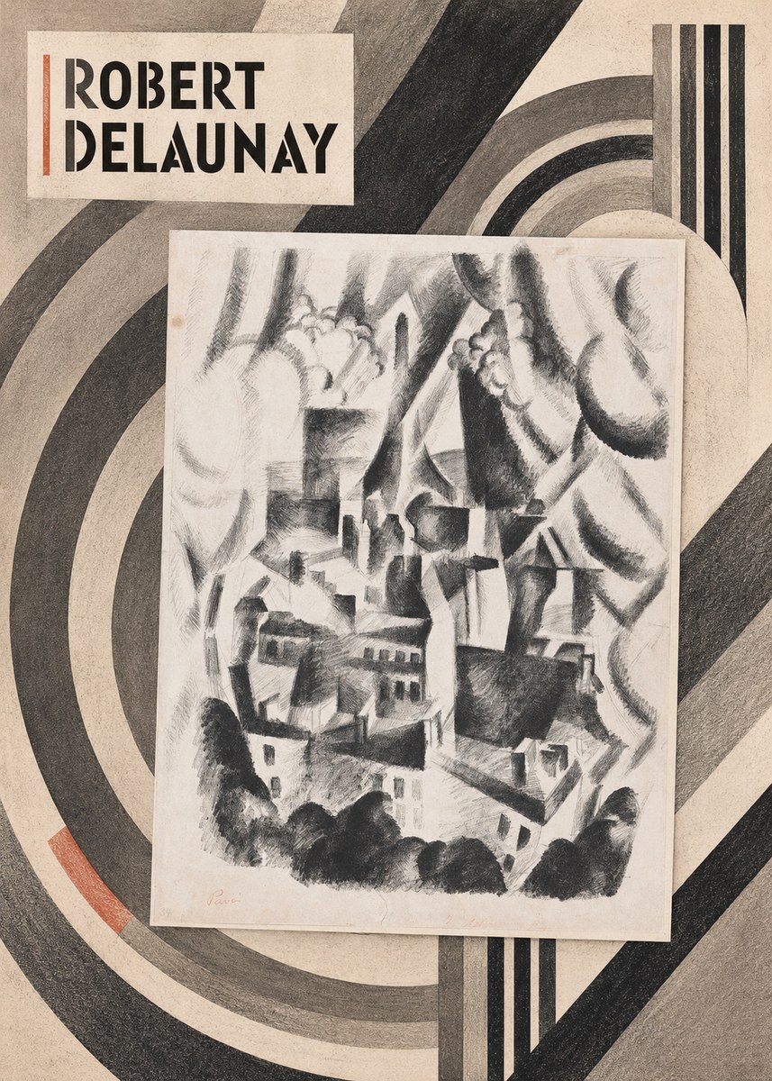 Robert Delaunay Vue Sur La Ville No4 - Poster