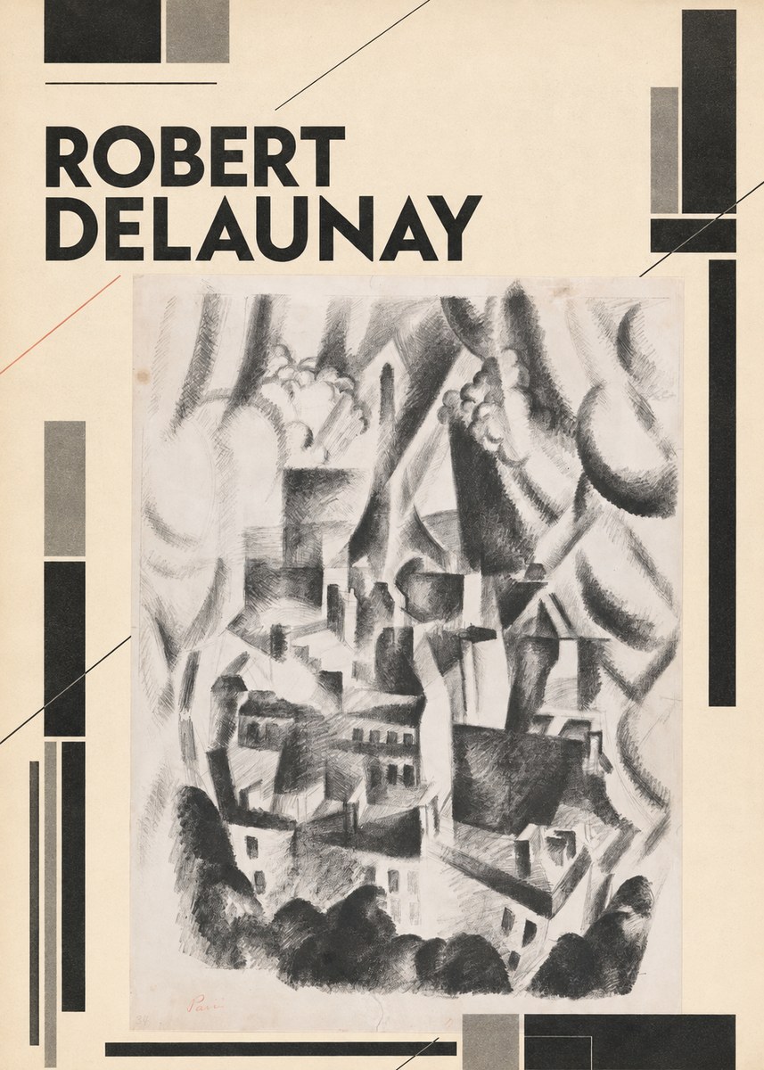 Robert Delaunay Vue Sur La Ville No5 - Poster