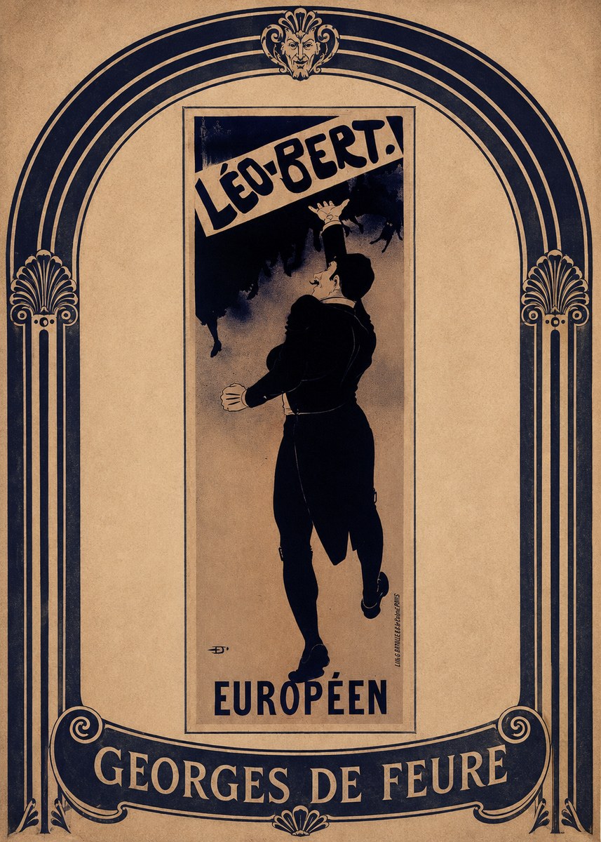 Georges de Feure Léo-bert! I No6 - Poster