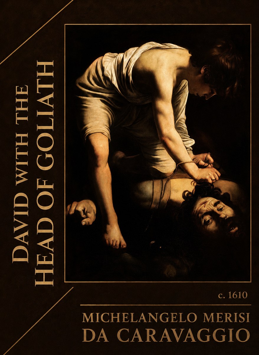 Michelangelo Merisi da Caravaggio David with the Head of Goliath I No2 - Poster