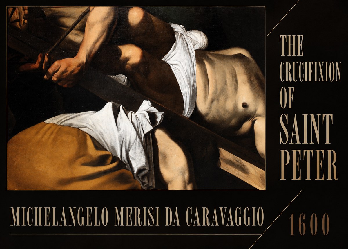 Michelangelo Merisi da Caravaggio The Crucifixion of Saint Peter I No5 - Poster