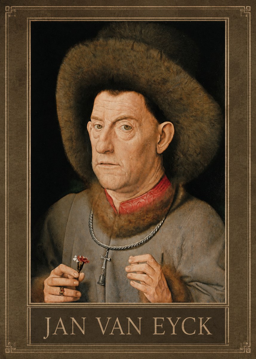 Jan van Eyck Jan Van Eyck No3 - Poster