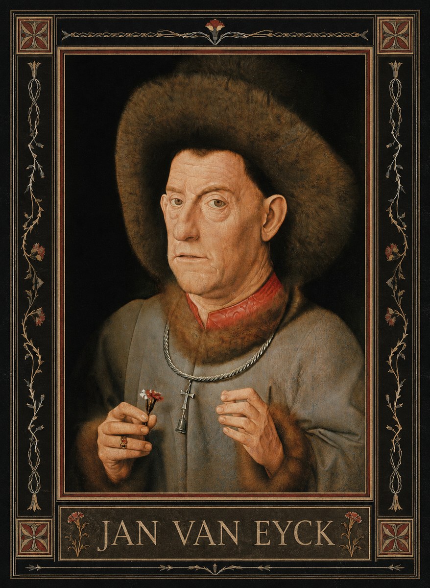 Jan van Eyck Jan Van Eyck No4 - Poster