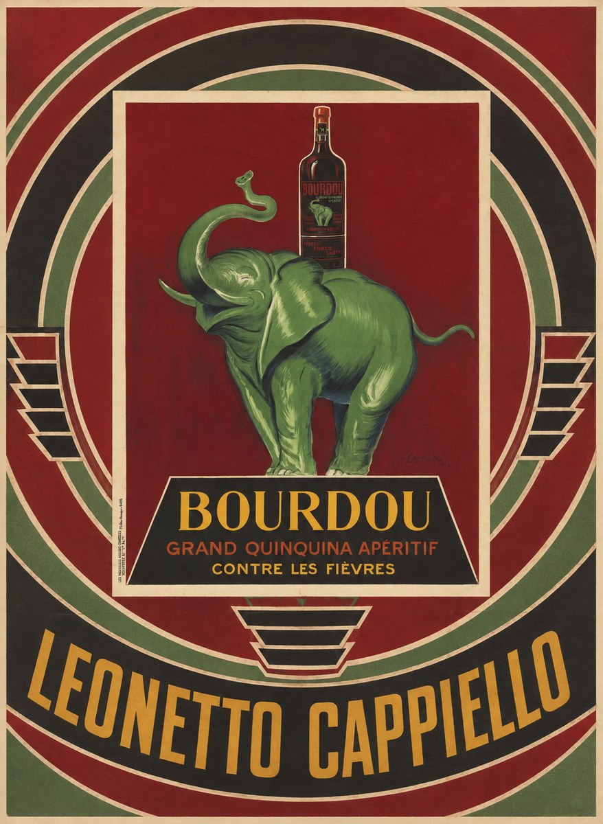 Leonetto Cappiello Bourdou No4 - Poster