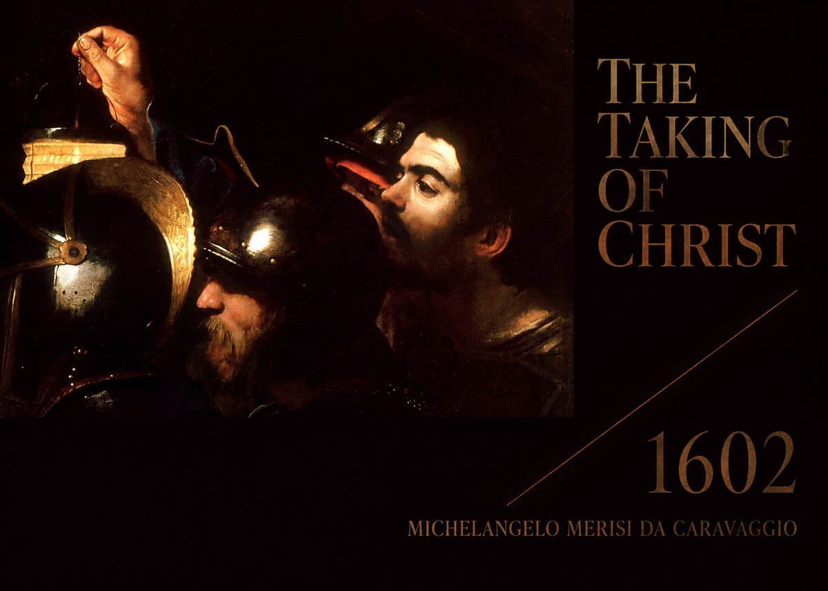 Michelangelo Merisi da Caravaggio The Taking of Christ I No2 - Poster