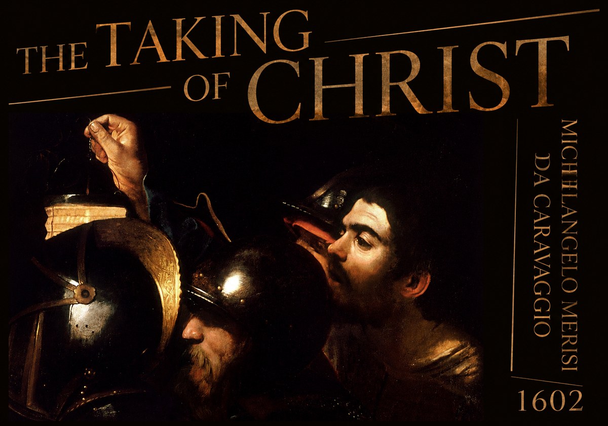 Michelangelo Merisi da Caravaggio The Taking of Christ I No5 - Poster