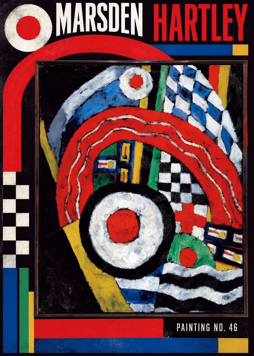 Marsden Hartley Painting No. 46 No3 - Poster