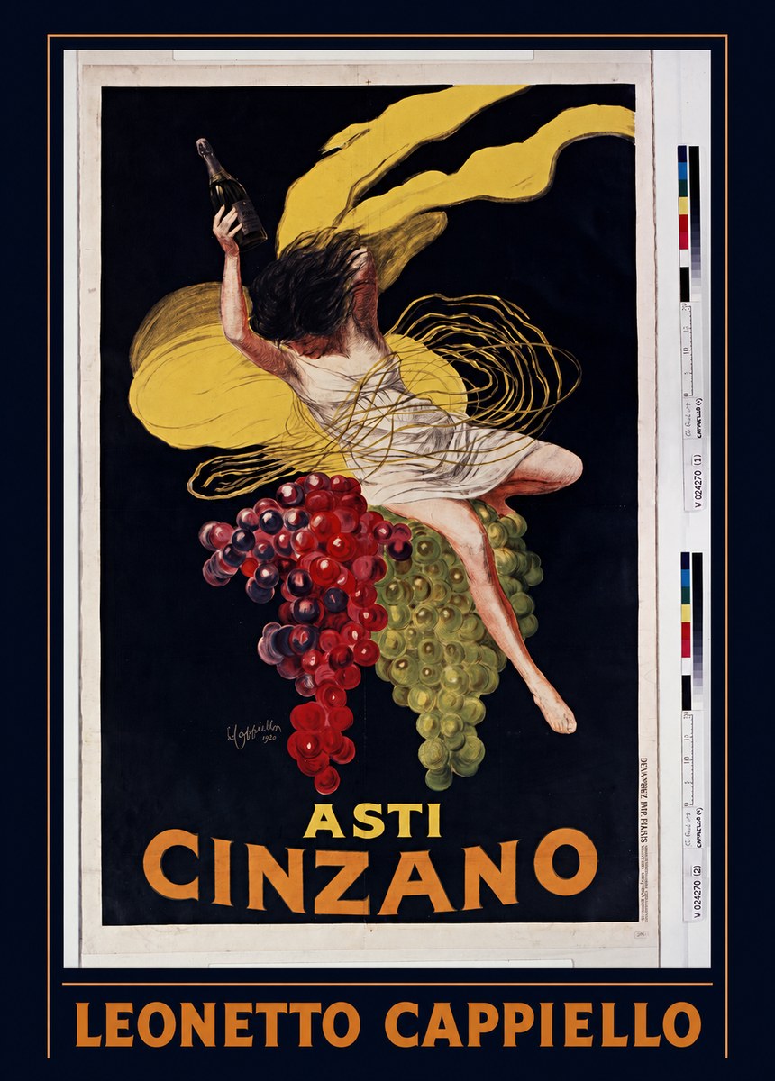 Leonetto Cappiello Asti Cinzano I No6 - Poster
