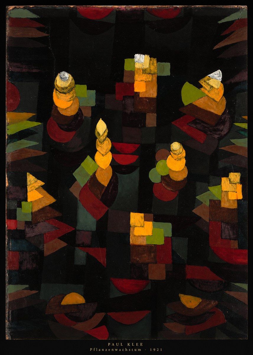 Paul Klee Pflanzenwachstum No6 - Poster