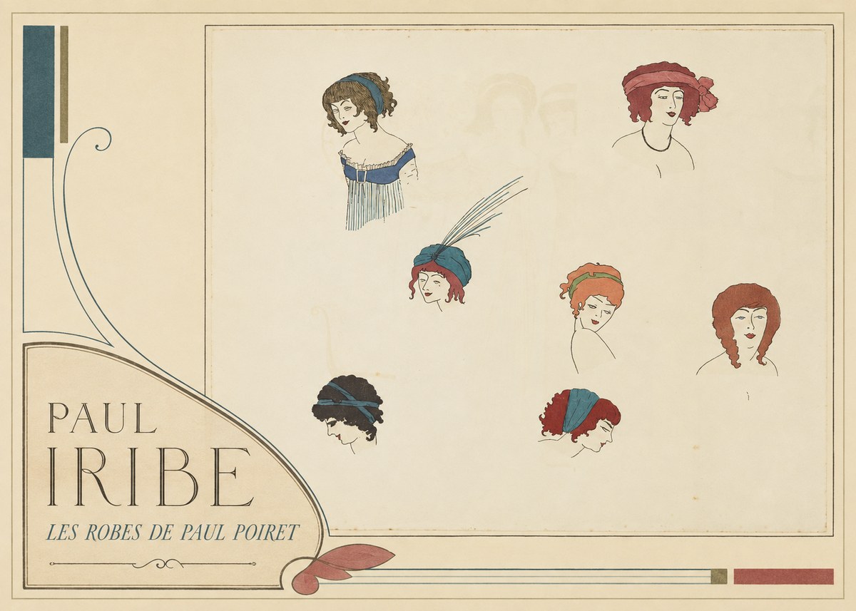 Paul Iribe Les Robes De Paul Poiret No3 - Poster