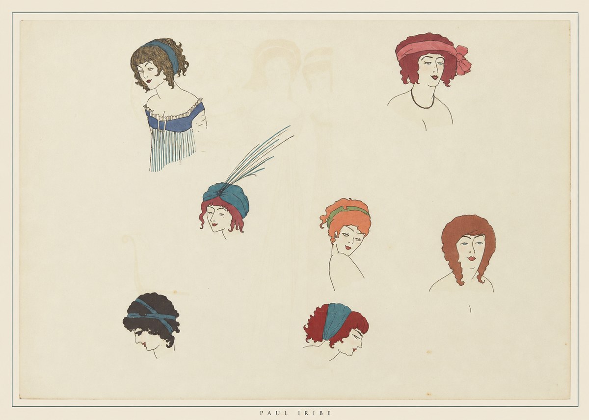 Paul Iribe Les Robes De Paul Poiret No4 - Poster