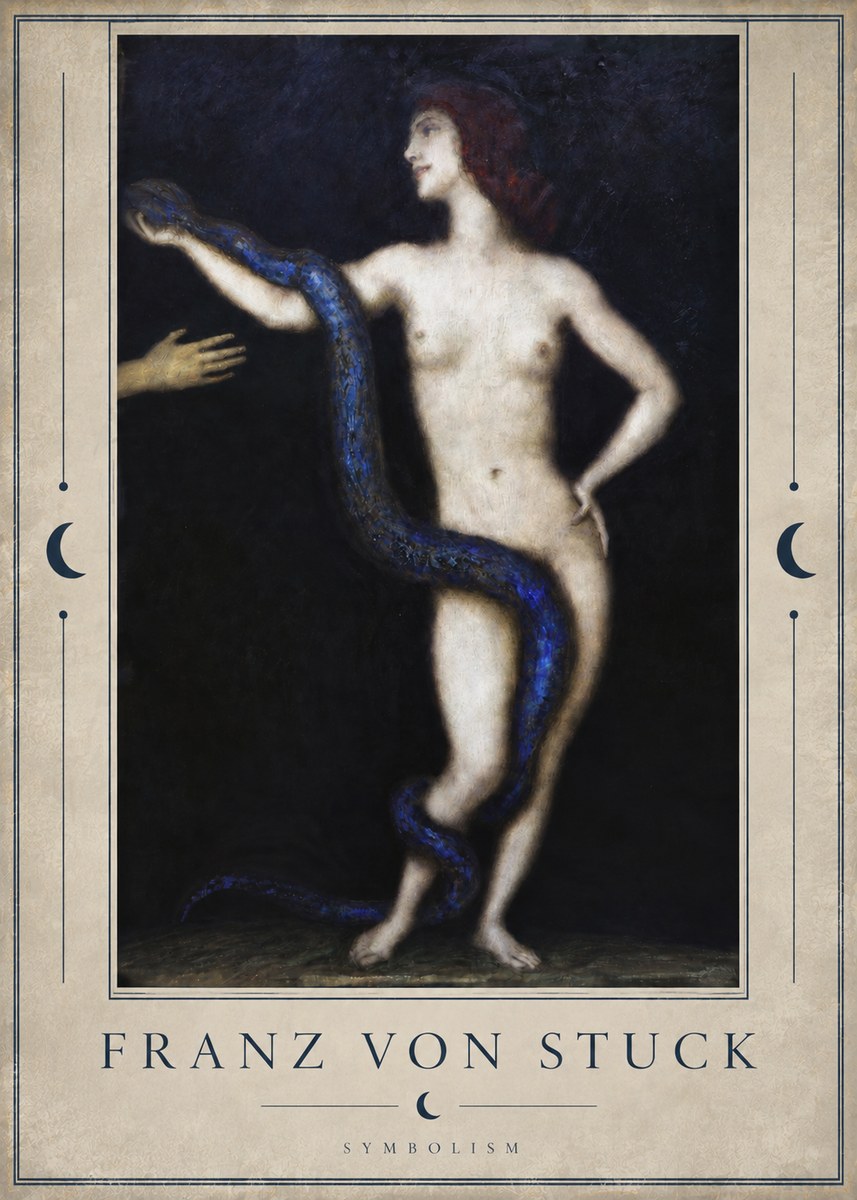 Franz von Stuck Sin No3 - Poster