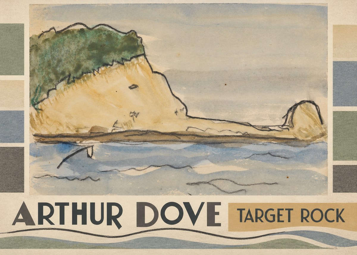 Arthur Dove Target Rock No2 - Poster