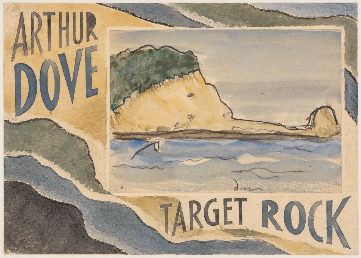 Arthur Dove Target Rock No5 - Poster