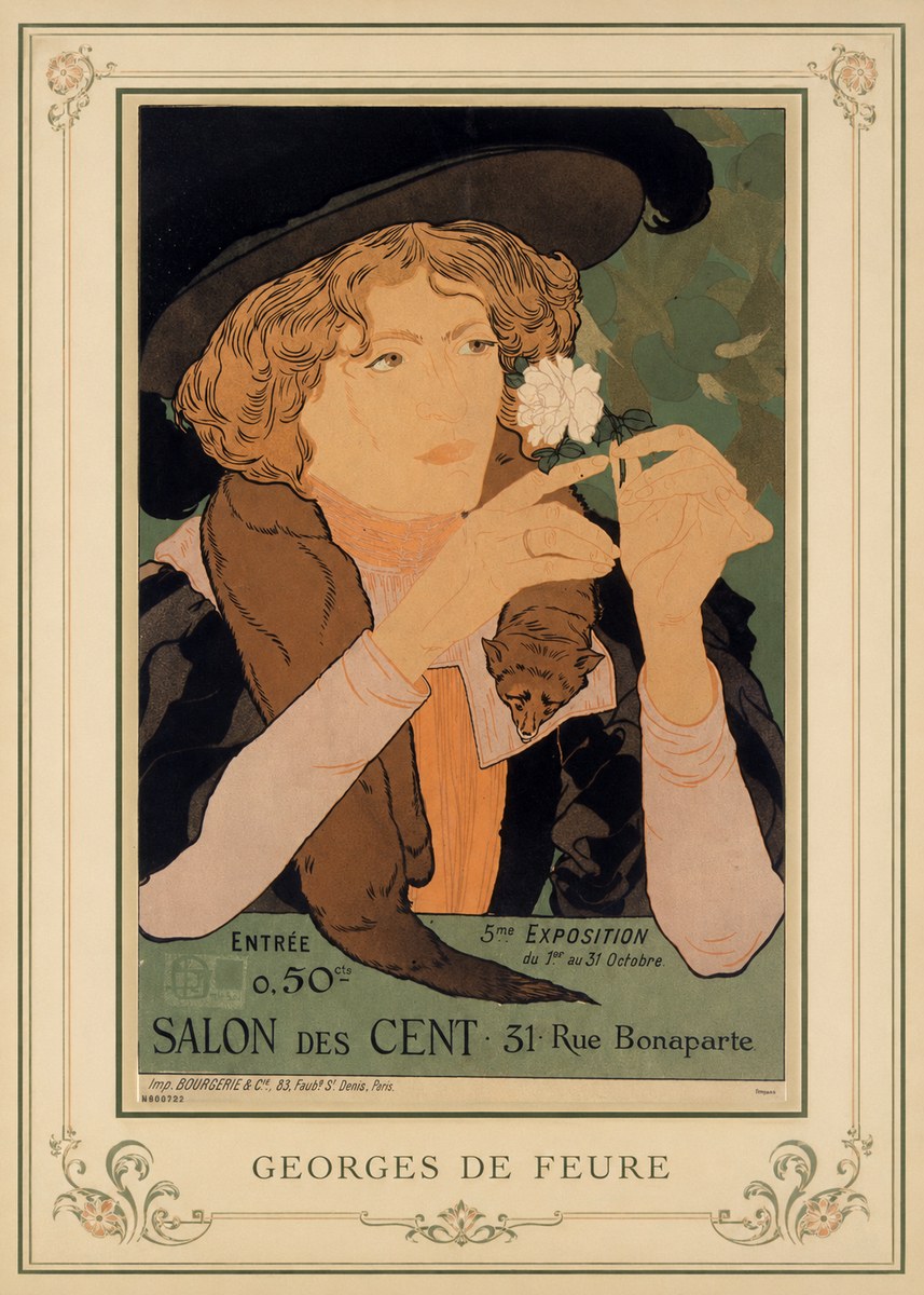Georges de Feure Salon Des Cent No1 - Poster