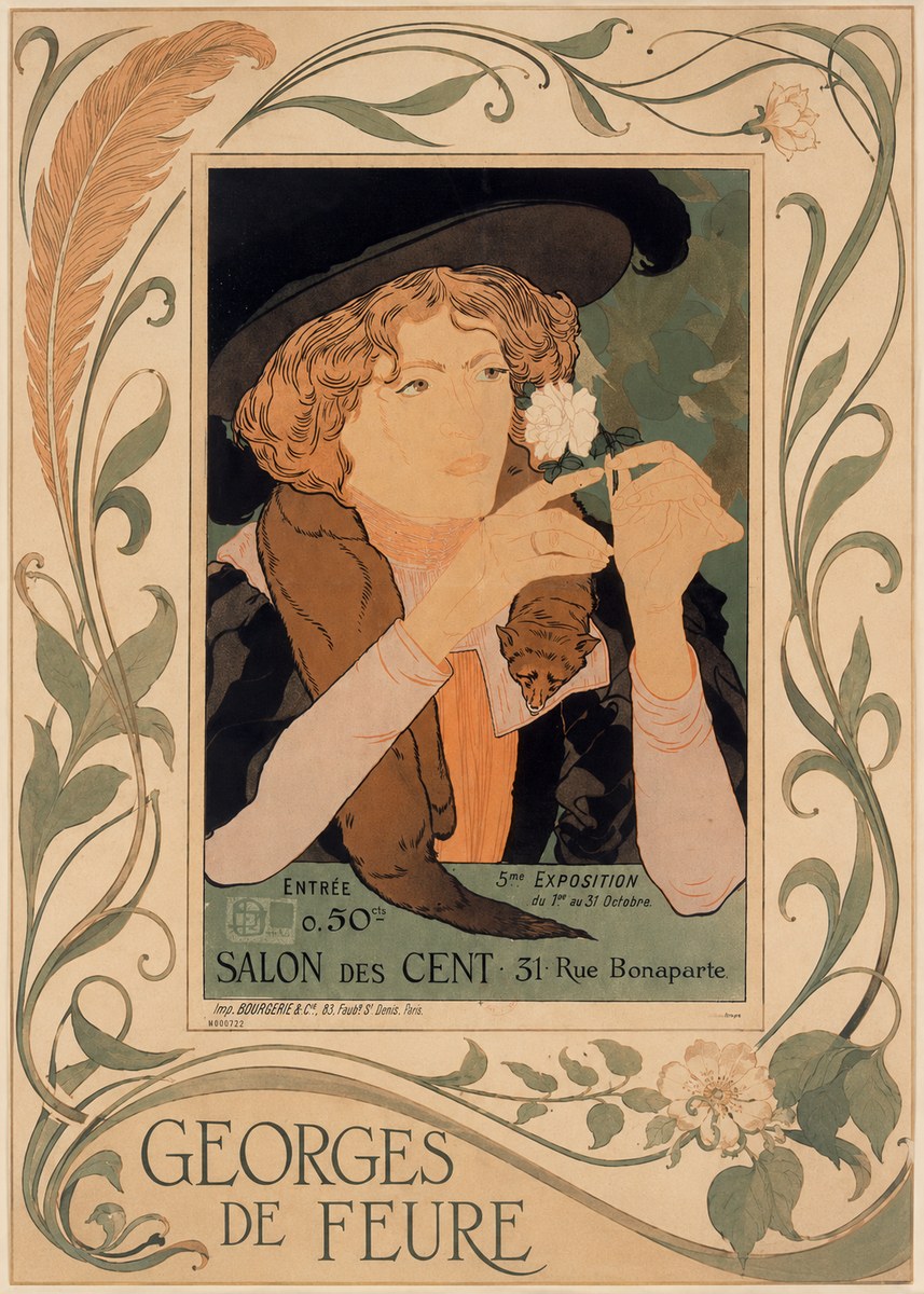 Georges de Feure Salon Des Cent No2 - Poster