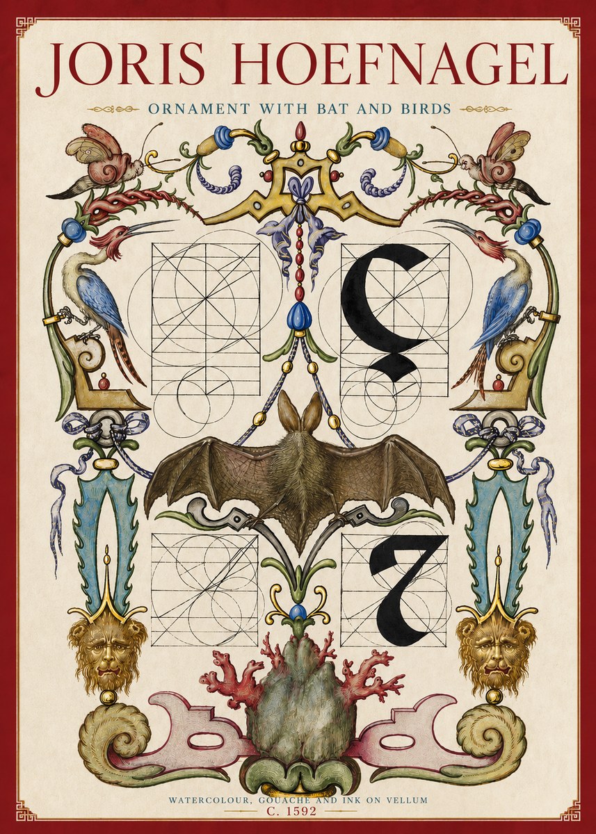 Joris Hoefnagel The Four Elements I No5 - Poster