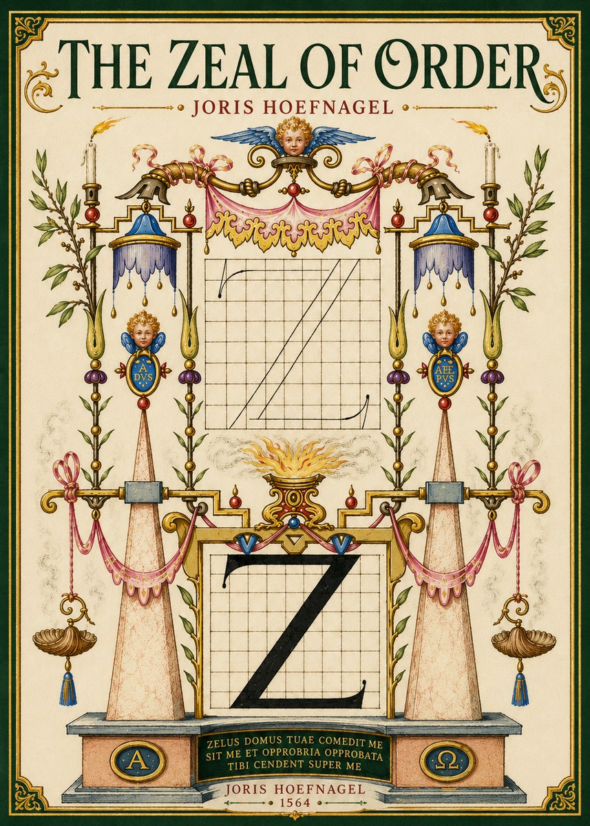 Joris Hoefnagel The Z Table No5 - Poster