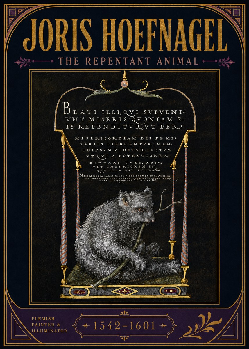 Joris Hoefnagel The Repentant Animal No5 - Poster