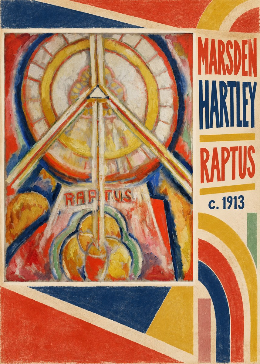 Marsden Hartley Raptus No2 - Poster