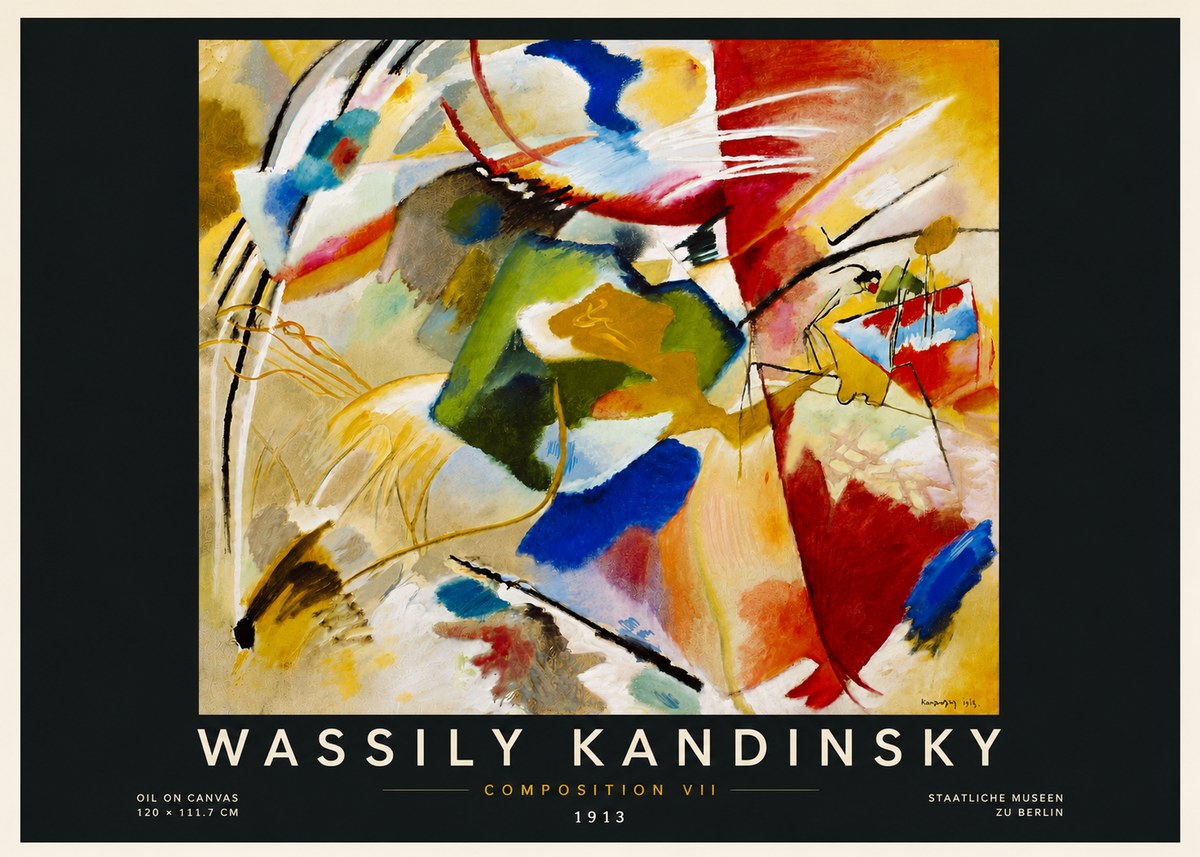 Kandinsky Composition Vii II No6 - Poster