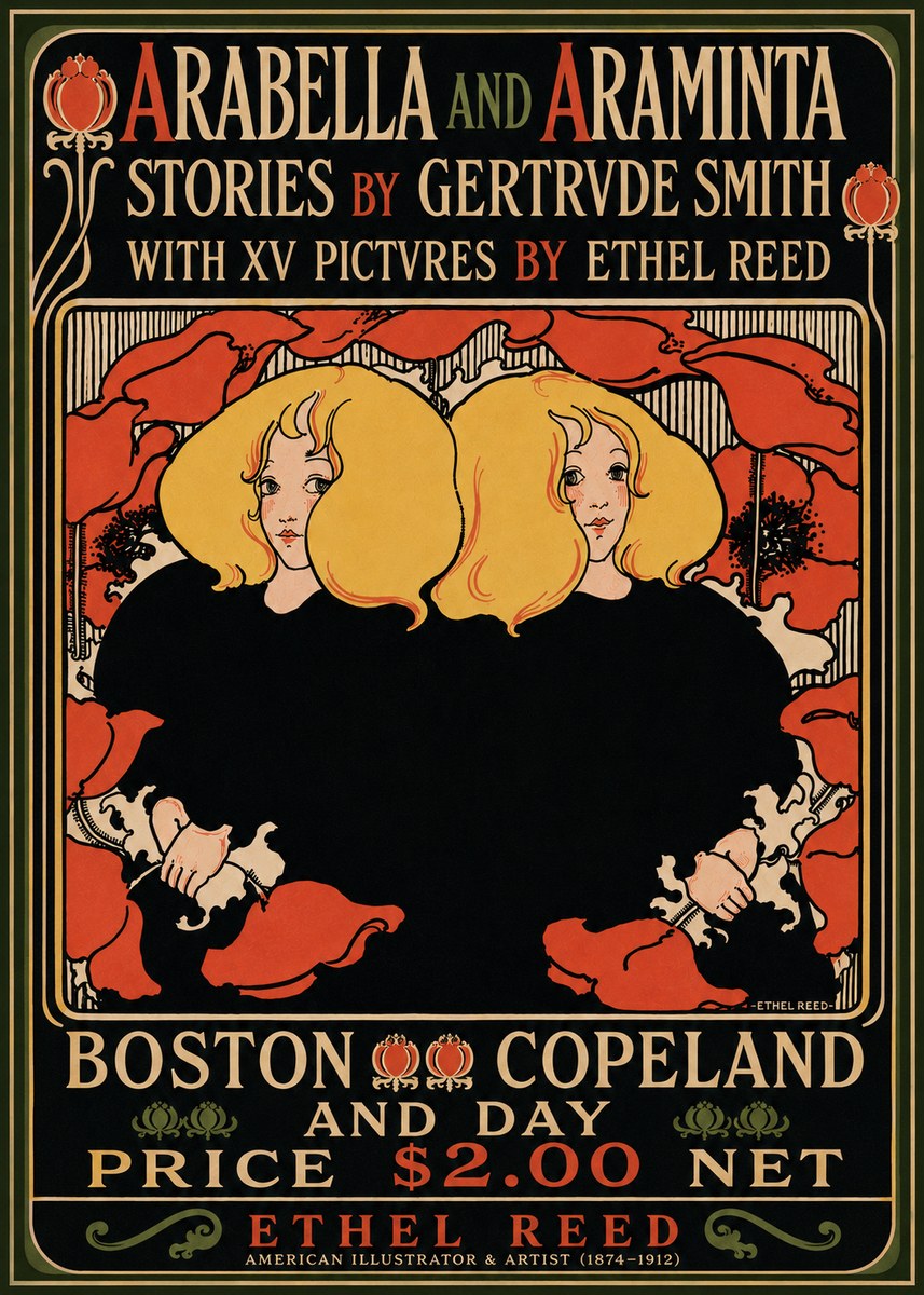 Ethel Reed Arabella and Araminta Stories No5 - Poster