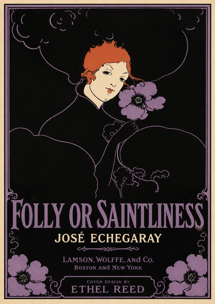 Ethel Reed Folly or Saintliness No2 - Poster