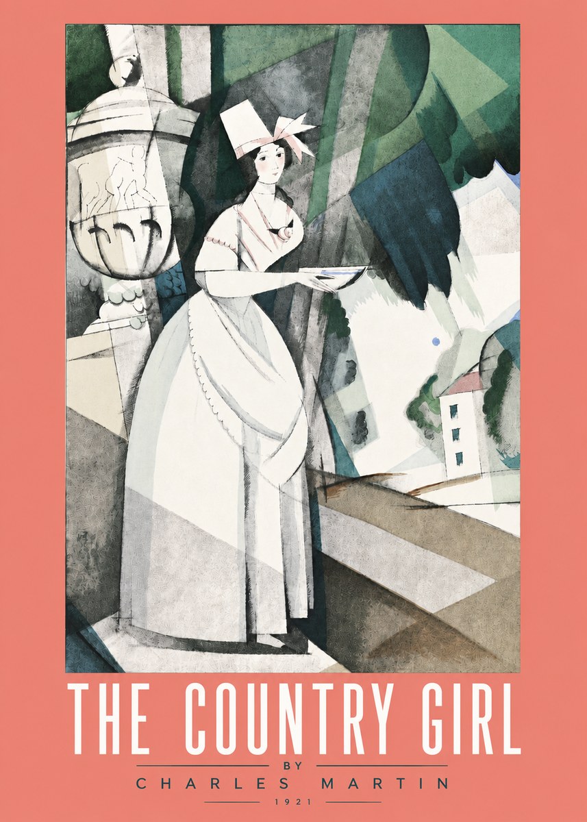 Charles Martin The Country Girl No3 - Poster