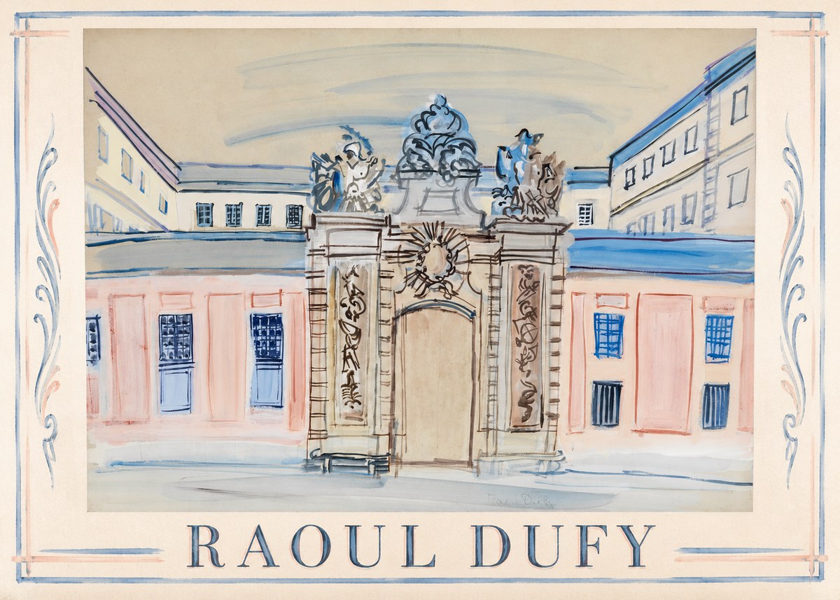 Raoul Dufy Versailles, the Grand Trianon No1 - Poster