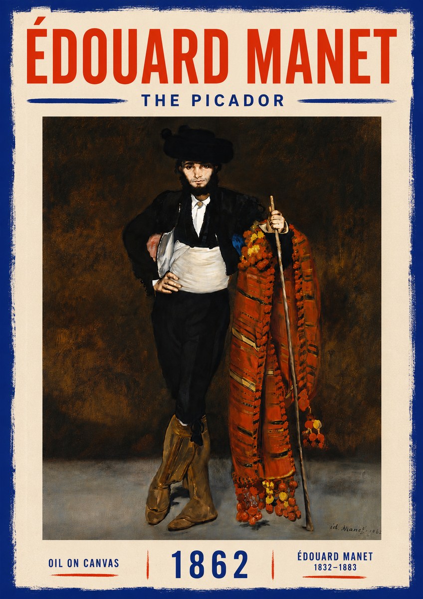 Édouard Manet The Picador No5 - Poster
