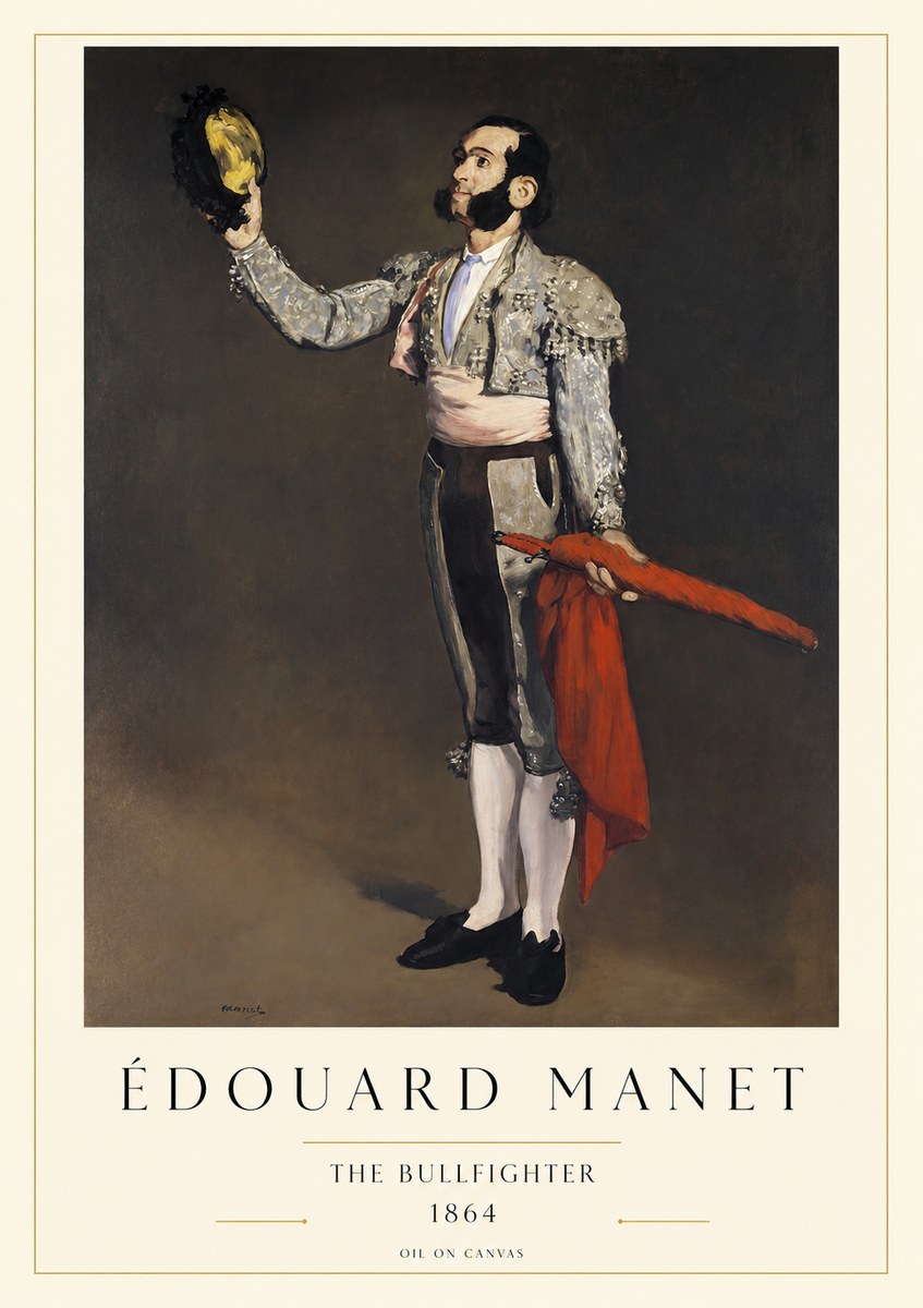 Édouard Manet The Bullfighter No1 - Poster