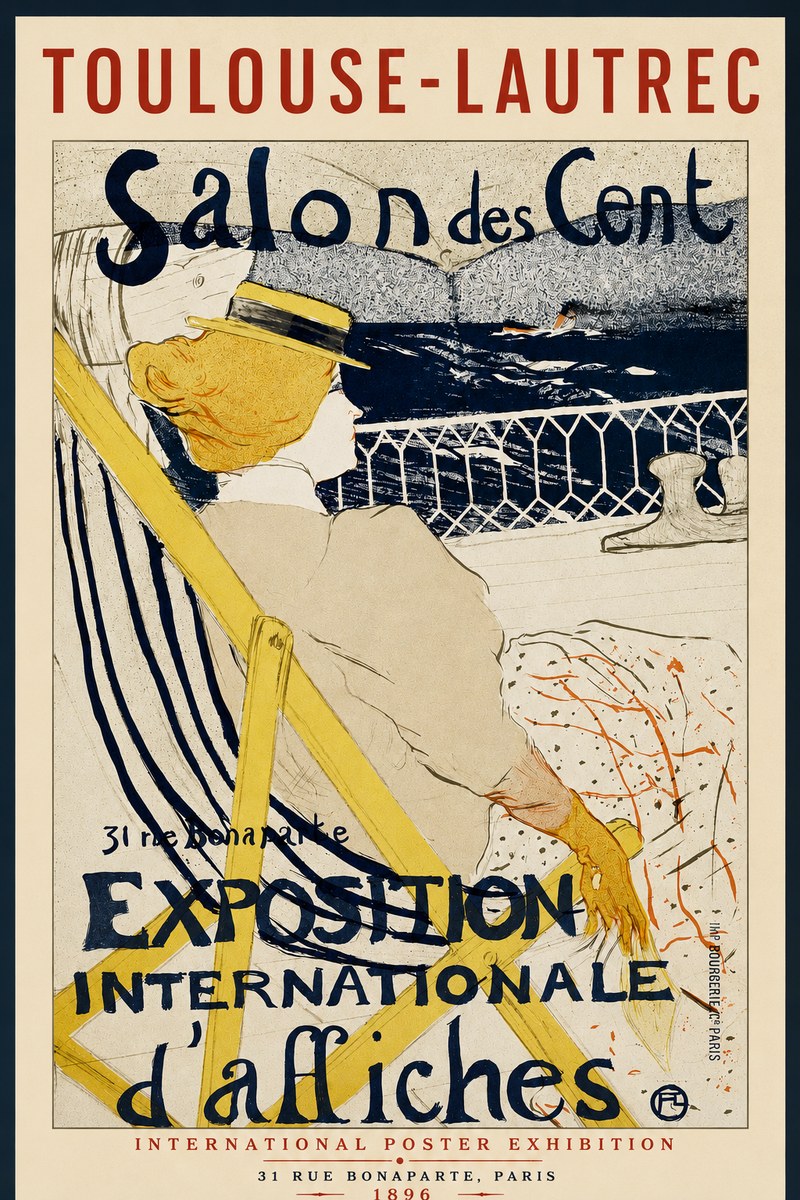 Toulouse-Lautrec Salon Des Cent No2 - Poster