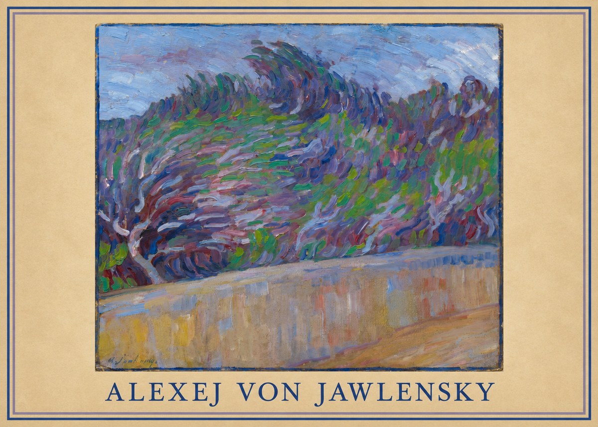 Alexej von Jawlensky Windy Landscape No4 - Poster