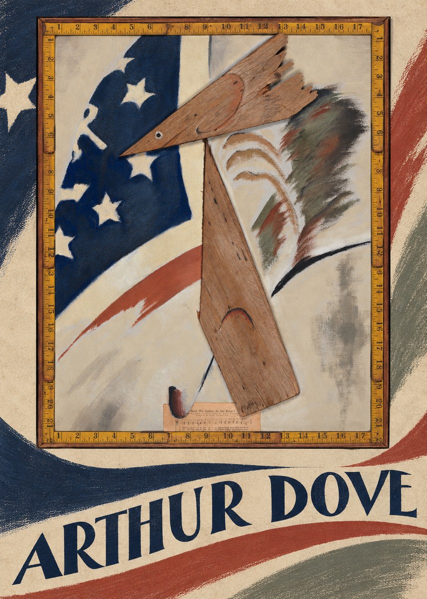 Arthur Dove The Flag No4 - Poster