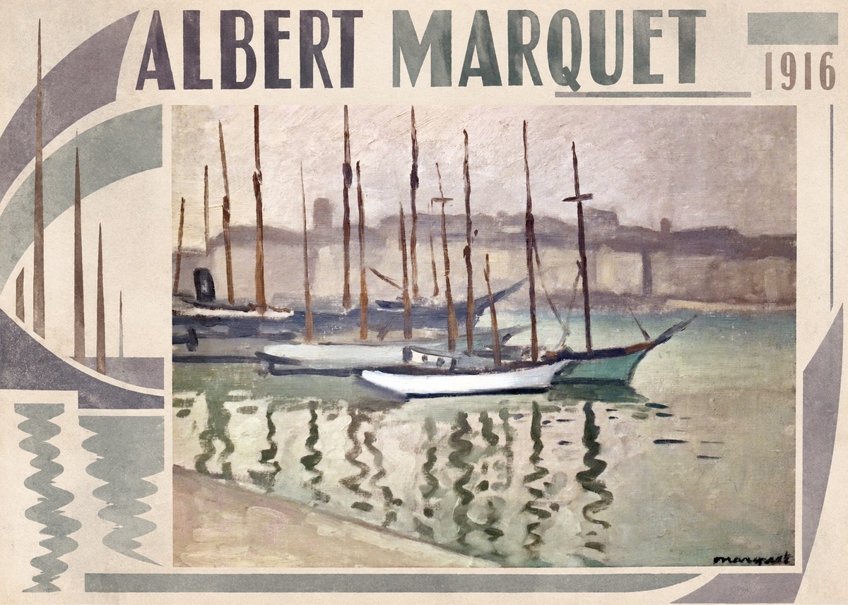 Albert Marquet Le Port Du Havre No5 - Poster